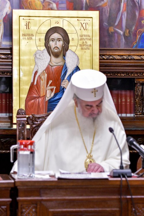 Ședința de lucru a Consiliului Național Bisericesc la Reședința Patriarhală Poza 287099