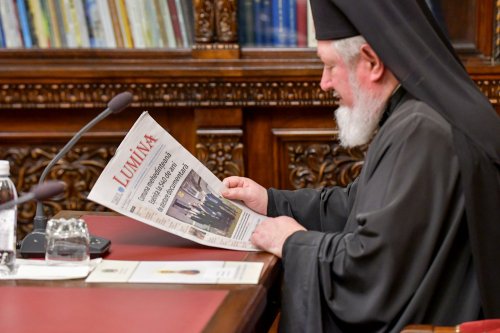 Ședința de lucru a Consiliului Național Bisericesc la Reședința Patriarhală Poza 287104