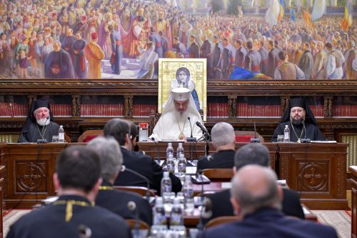 Ședința de lucru a Consiliului Național Bisericesc la Reședința Patriarhală Poza 287105