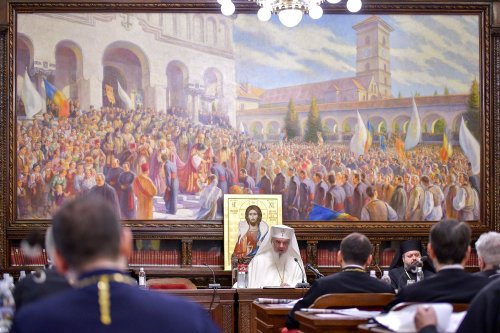Ședința de lucru a Consiliului Național Bisericesc la Reședința Patriarhală Poza 287106