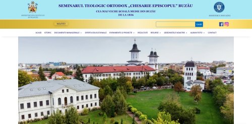 Tradiția și actualitatea Seminarului Teologic din Buzău într-o nouă pagină web Poza 287219