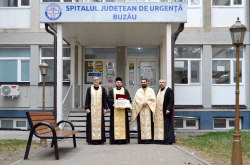 Binecuvântarea Sfântului Pantelimon la Spitalul Județean Buzău Poza 288005