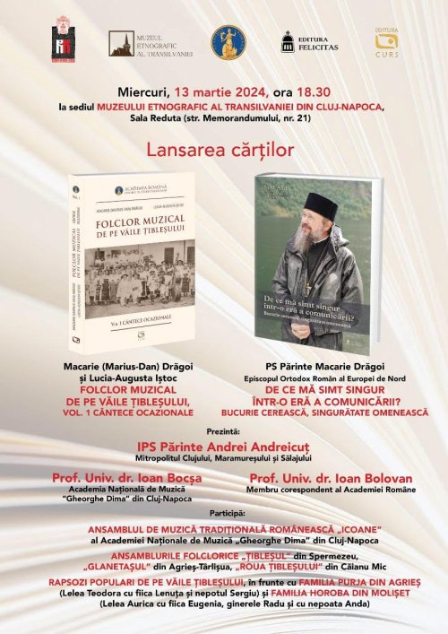 Lansarea a două volume semnate de Episcopul român al Europei de Nord Poza 288006