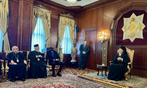 Patriarhul Ecumenic a primit o delegaţie a CMB Poza 288807