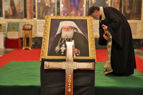 Patriarhul Neofit al Bulgariei va fi înmormântat mâine la Sofia Poza 288806