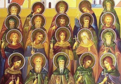 Sfinţii Cuvioşi Mucenici din Mănăstirea  Sfântul Sava cel Sfinţit Poza 166470