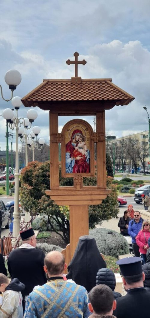 Sfințire de troiță și procesiune cu icoane la Arad Poza 289671