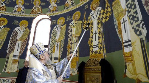 Pictura noii biserici de la Păltiniș a fost sfințită Poza 289804
