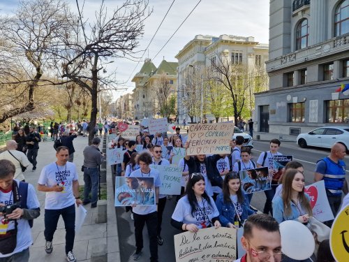 Marșul pentru ocrotirea vieții, în Capitală Poza 290175