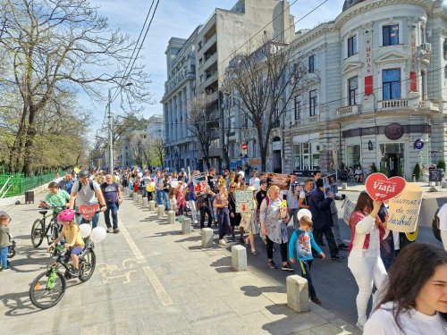 Marșul pentru ocrotirea vieții, în Capitală Poza 290177