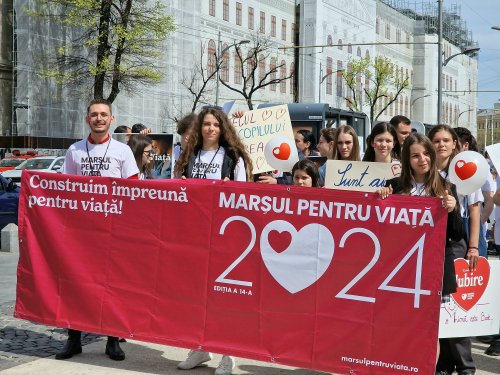 Marșul pentru ocrotirea vieții, în Capitală Poza 290182