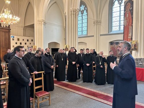 Delegație a Arhiepiscopiei Aradului în capitala Belgiei Poza 290908