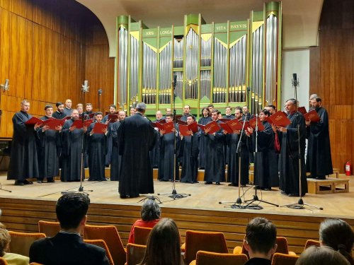 Concert psaltic la Universitatea Națională de Muzică din București Poza 291611