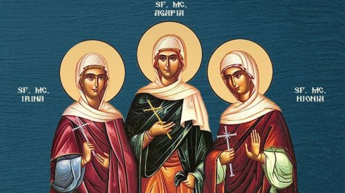 Sfintele Muceniţe fecioare: Agapia, Irina şi Hionia Poza 292079