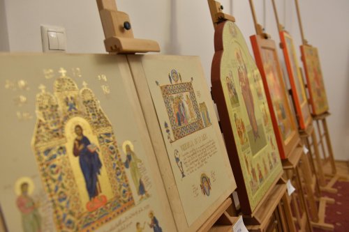 Au fost evaluate lucrările înscrise la concursul „Icoana ortodoxă - lumina credinței” Poza 292250