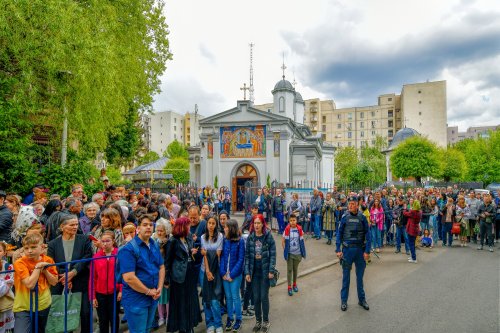 Sfântul Dimitrie cel Nou și-a încheiat călătoria în Arhiepiscopia Bucureștilor Poza 292798