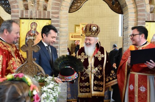 Hramul Bisericii „Sfântul Mare Mucenic Gheorghe” din Sângeorz‑Băi Poza 293157