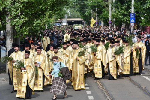 Pelerinajul tradițional de Florii în Capitală Poza 293530