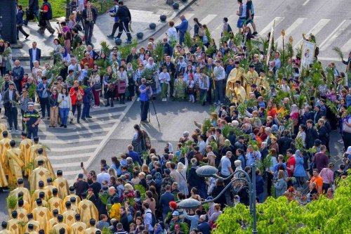 Pelerinajul tradițional de Florii în Capitală Poza 293591