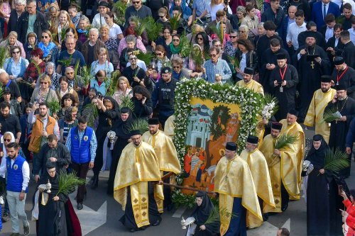 Pelerinajul tradițional de Florii în Capitală Poza 293593