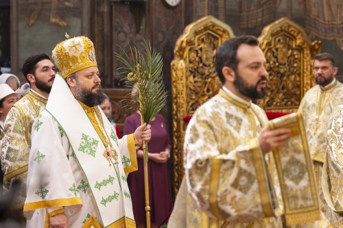 Sărbătoare cu ramuri umbroase la Catedrala Patriarhală Poza 293667