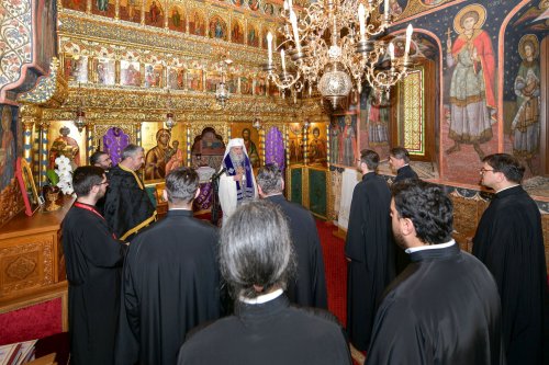 Hirotesii de noi duhovnici la Paraclisul istoric al Reședinței Patriarhale Poza 294047