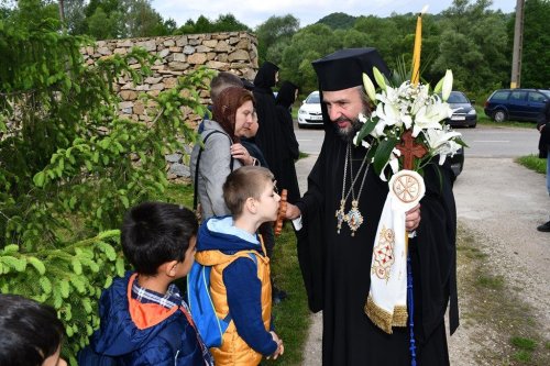 Slujire arhierească la hramul Mănăstirii Gornea Poza 295197