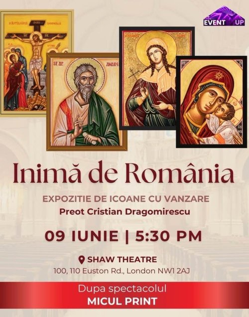 Expoziţie de icoane ale unui preot român la Londra Poza 295444