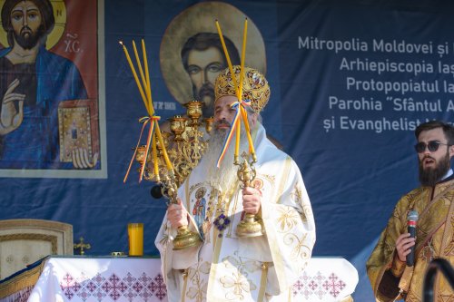 Un nou lăcaș de rugăciune închinat Sfântului Simon Zilotul, sfințit la Iași Poza 296092