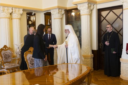 Ambasadorul Germaniei în vizită la Patriarhia Română Poza 297520