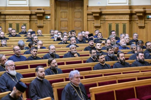 Conferință clericală semestrială la Palatul Patriarhiei Poza 298277