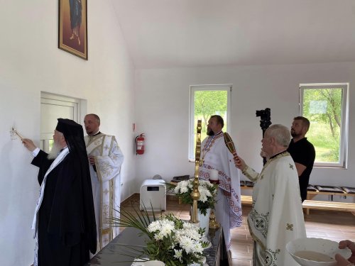 Binecuvântarea lucrărilor la biserica ortodoxă ucraineană din Remeți, Maramureş Poza 298487