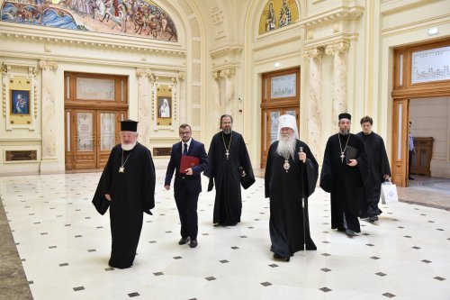 Oaspeți din Statele Unite ale Americii, la Patriarhia Română Poza 298733