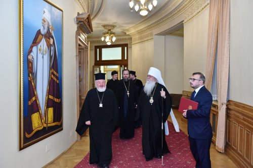 Oaspeți din Statele Unite ale Americii, la Patriarhia Română Poza 298734