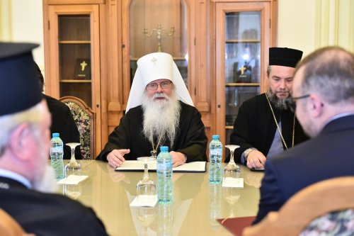 Oaspeți din Statele Unite ale Americii, la Patriarhia Română Poza 298735