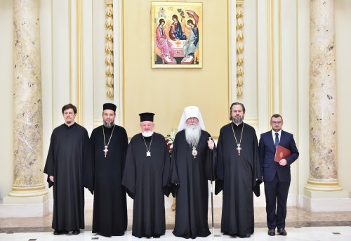 Oaspeți din Statele Unite ale Americii, la Patriarhia Română