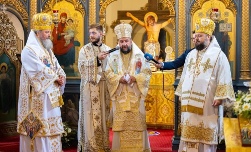 Hram și aniversare în Episcopia Daciei Felix Poza 299442