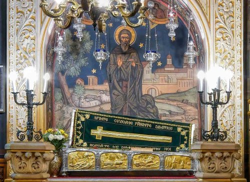 Prima celebrare a Aducerii moaștelor Sfântului Cuvios Dimitrie cel Nou în Capitală