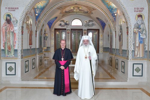 Noul Nunțiu Apostolic în vizită de prezentare la Patriarhia Română