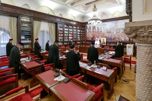Ședință de lucru a Sinodului Mitropoliei Munteniei și Dobrogei