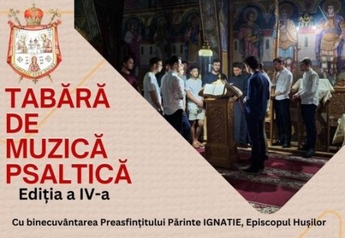 Tabără de muzică psaltică în Episcopia Hușilor Poza 303569