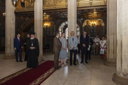 Secretarul de stat pentru Culte și Naționalități de la Budapesta în vizită la Patriarhia Română Poza 303730