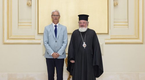 Secretarul de stat pentru Culte și Naționalități de la Budapesta în vizită la Patriarhia Română Poza 303741