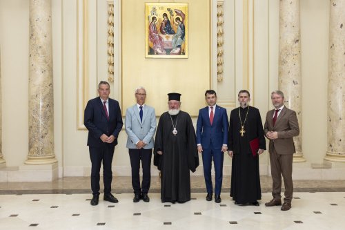 Secretarul de stat pentru Culte și Naționalități de la Budapesta în vizită la Patriarhia Română Poza 303743
