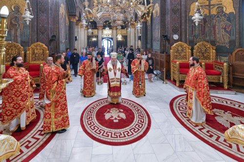 Patriarhii Iustin şi Teoctist au fost pomeniți la Catedrala Patriarhală Poza 304298