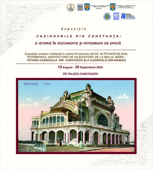 Expoziții de fotografie și documente dedicate Cazinoului din Constanța Poza 305847