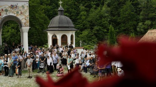 Liturghie arhierească la mănăstirea de la Turnu Roșu, județul Sibiu Poza 306369