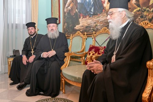 Primirea delegaţiei Patriarhiei Române la Reprezentanţa Patriarhiei Ierusalimului în Cipru Poza 307445