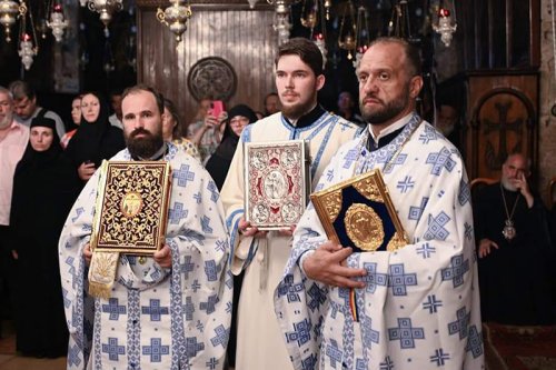 Maica Domnului a fost cinstită în biserica din Ghetsimani Poza 307457