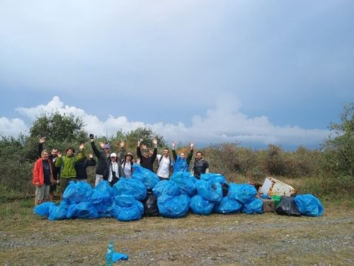 Ecologizare pe plaja Sulina  Poza 307676